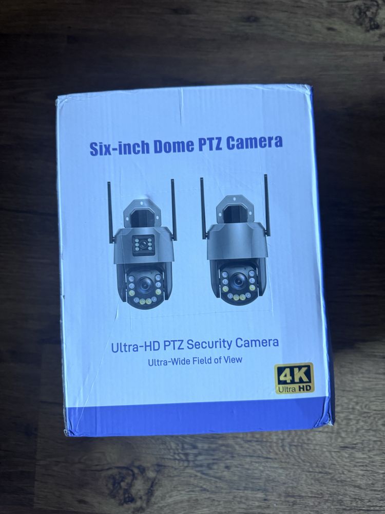 Zewnętrzna obrotowa kamera 4K IP WiFi