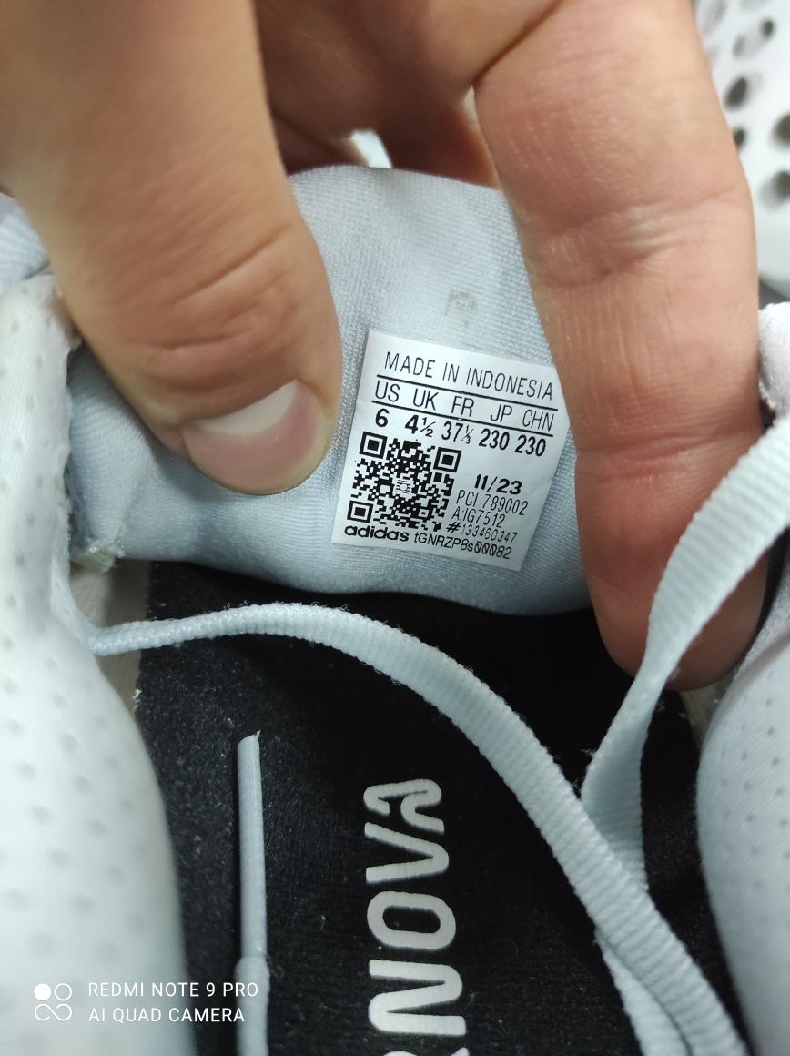 ОРИГІНАЛ 100% Кросівки Adidas Supernova Rise Shoes Grey IG7512 37 1/3