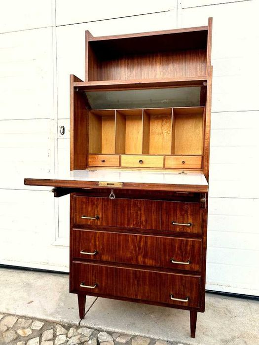 Escrivaninha secretária olaio vintage + 65comp x 22p x 40p x 150alt