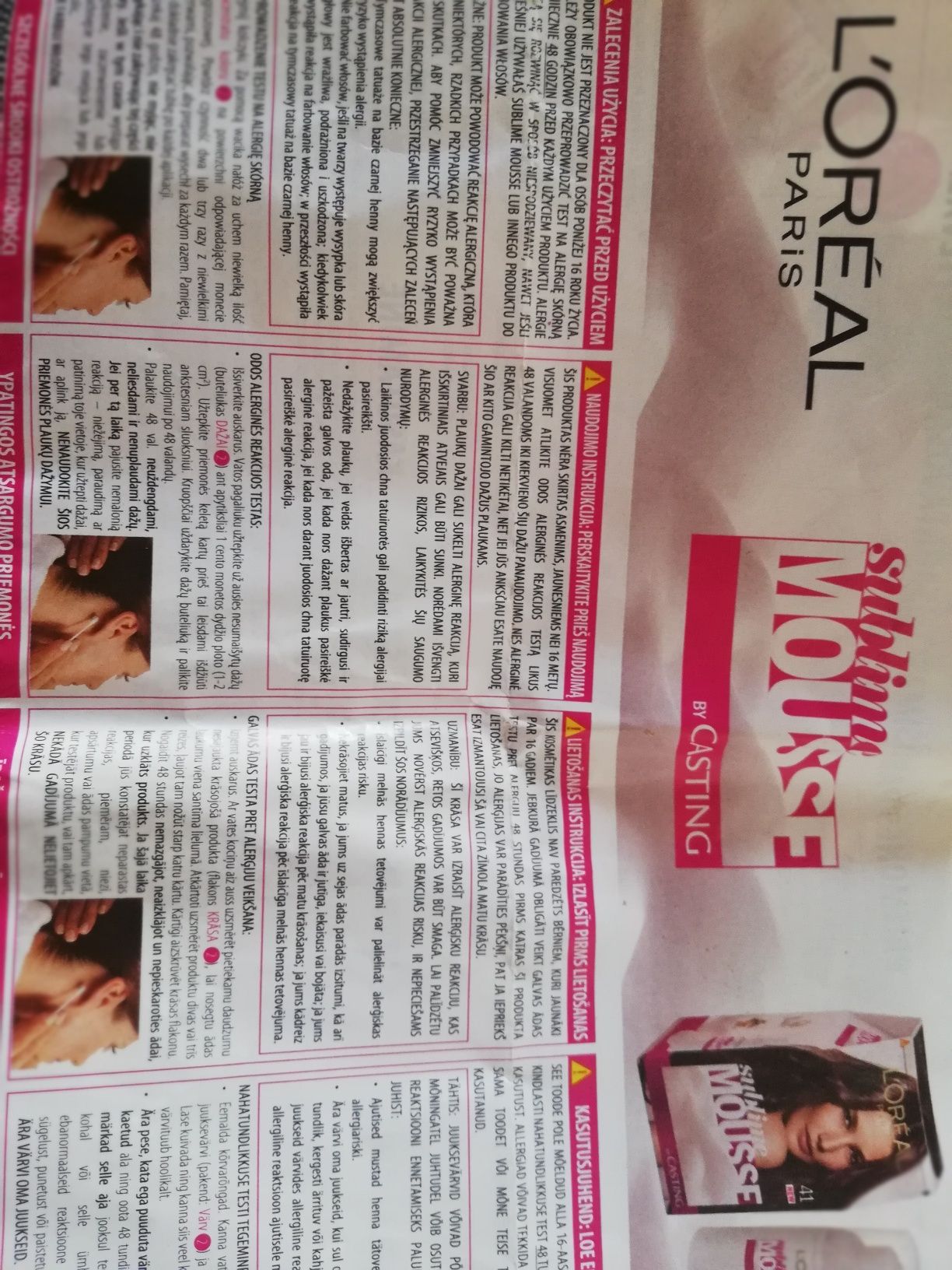 Farba Loreal Paris sublime mousdebby casting