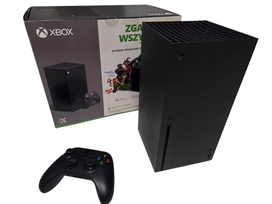 Konsola Microsoft Xbox Series X czarna - BOX