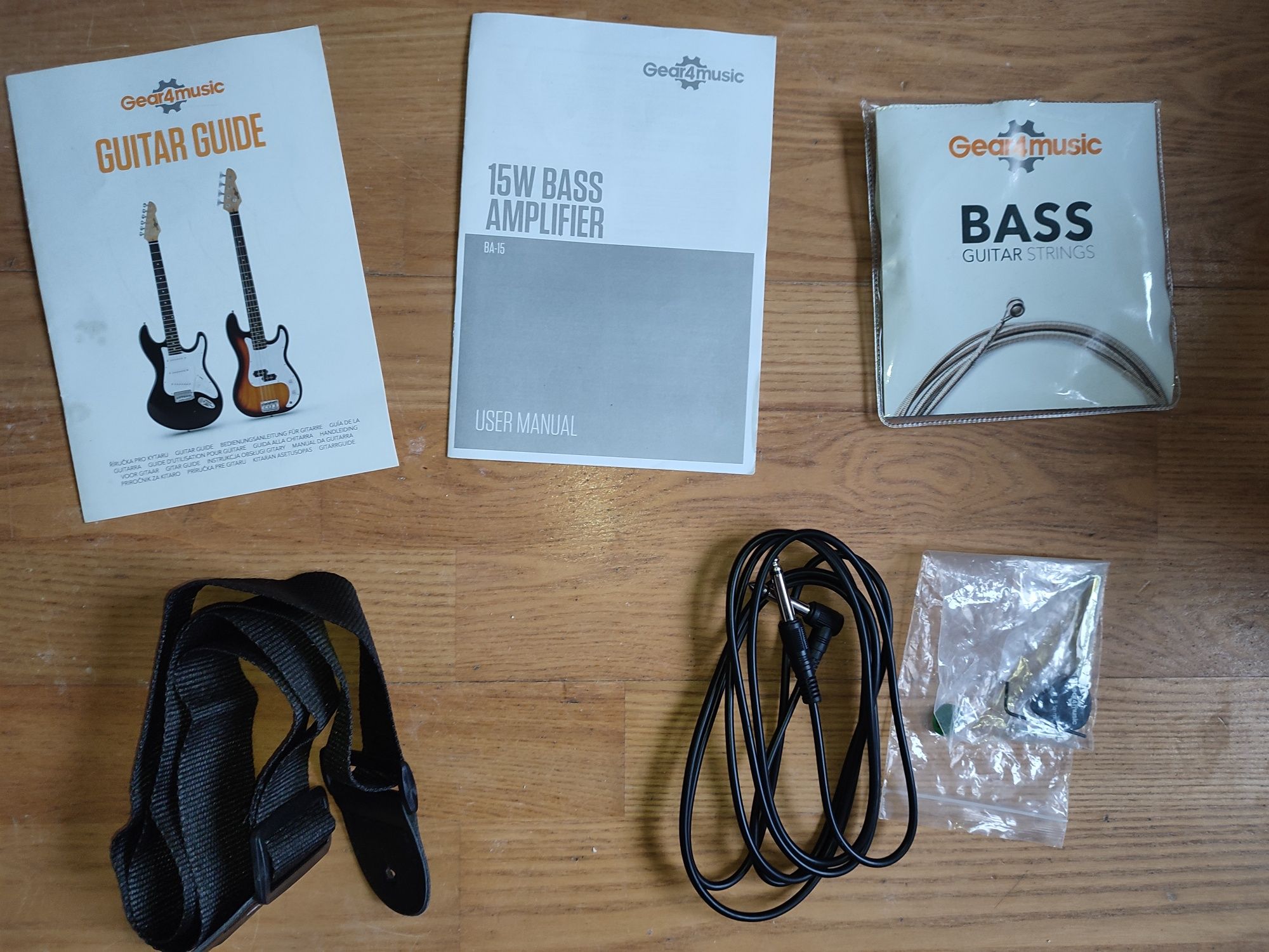 Gitara bass elektryczne + wzmacniacz