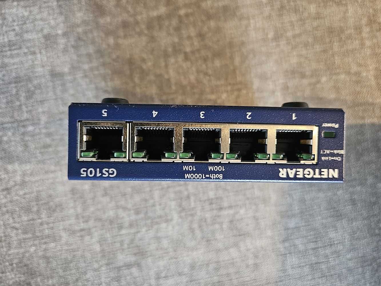 Switch Netgear GS105GE 5 portów