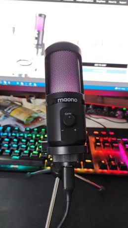 Gaming USB microphone MAONO PM461 microfone para jogos e Youtube