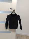 Sweter z golfem dla chłopca czarny Reserved 116 cm