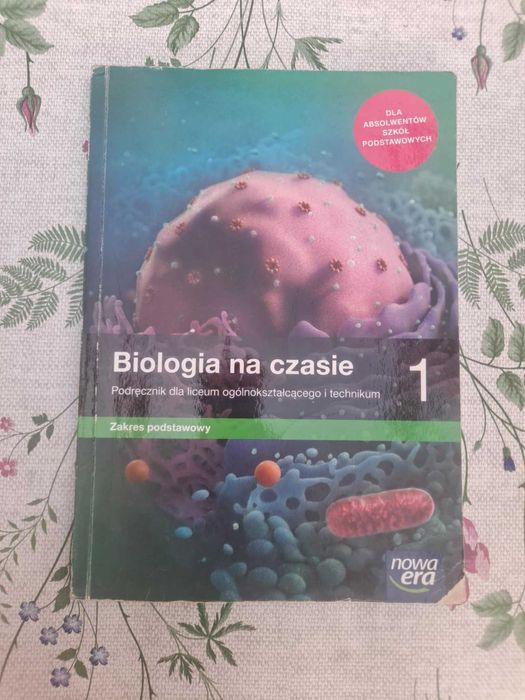 Podręcznik Biologia na czasie 1, Nowa Era. Zakres podstawowy