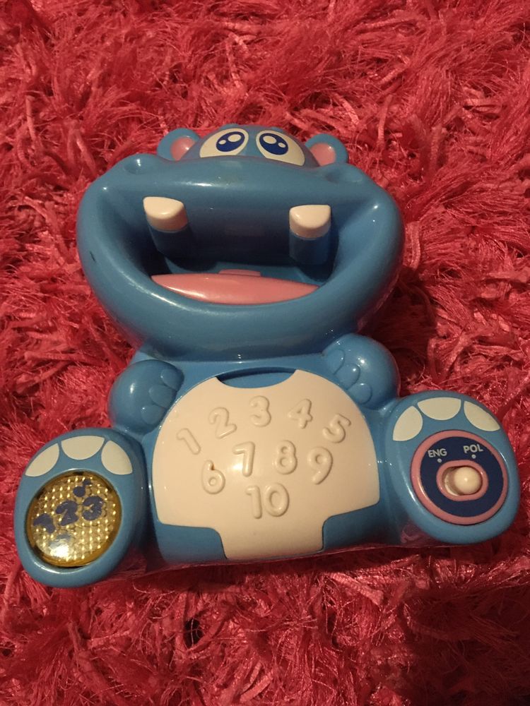 Zabawka interaktywna Hipopotam