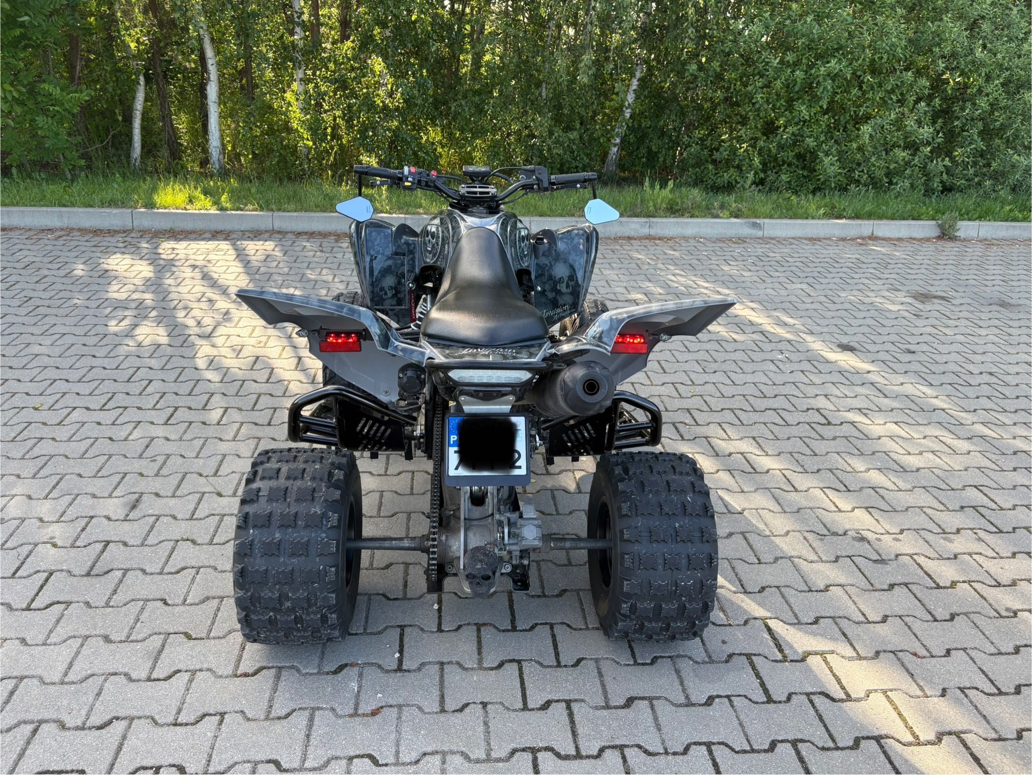 Yamaha raptor 700 R zarejestrowany