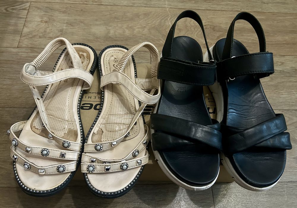 Босоножки женские кожа ориг размер 40