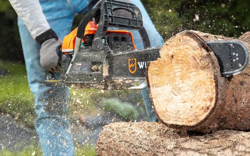 PIŁA SPALINOWA pilarka łańcuchowa 5,7 KM + 2 prowadnice + 2x łańcuch