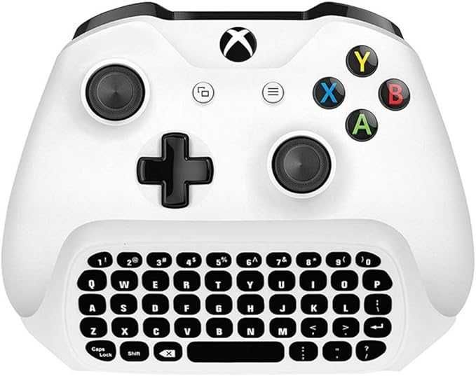 Bezprzewodowa klawiatura do pada Xbox One X/S biała Dobe TYX-586S
