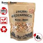 Zrębki Wędzarnicze Super Smoke OLCHA KL-10 (9-12mm) Large 4L Kraft
