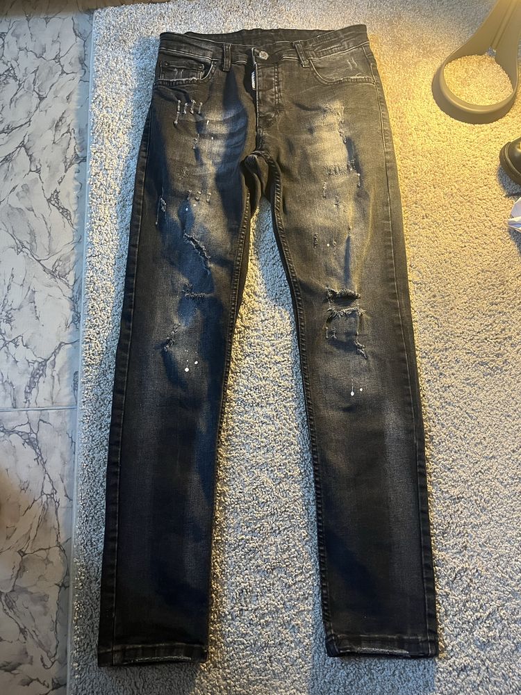 джинсы slim fit dsquared2