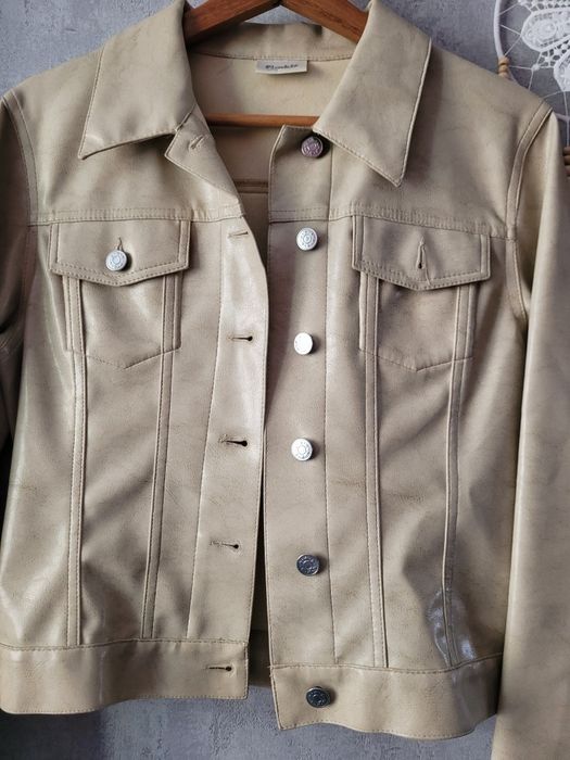 Kurkta katana ramoneska skórzana