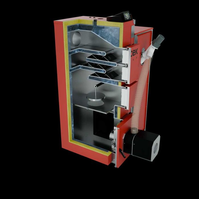 Kocioł na pellet, Drewno Moceko PRO 35kW, piec dotacje OD RĘKI ZUM