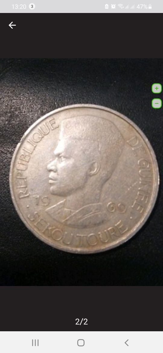 Moeda 50 Francs Guineens
