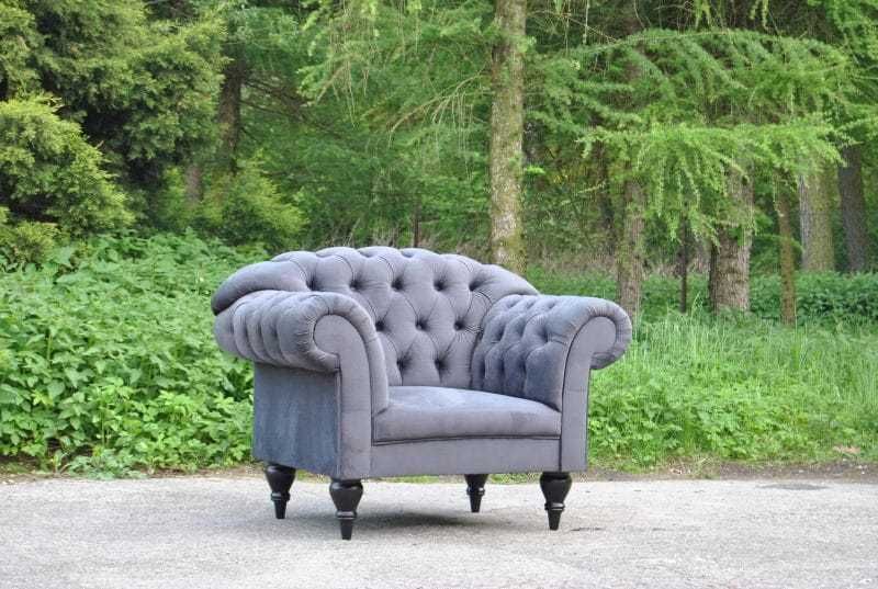 Pikowana Sofa Chesteriield Emporia 3 osobowa