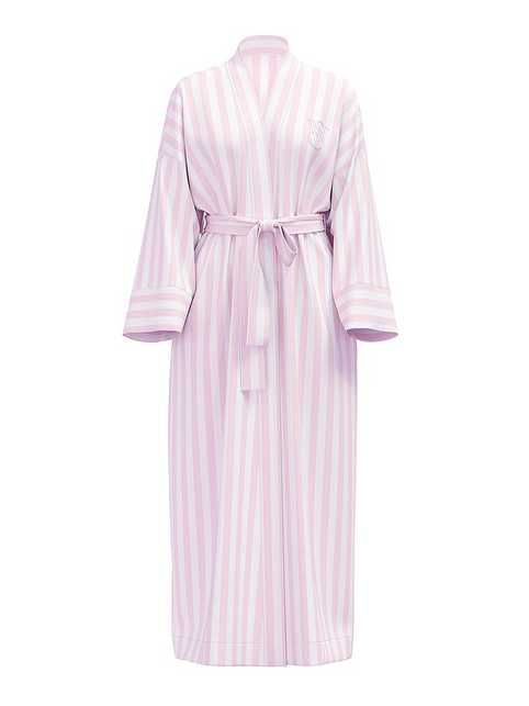 Victoria Secret Длинный халат XS/S Modal-Cotton Long Robe Модал хлопок