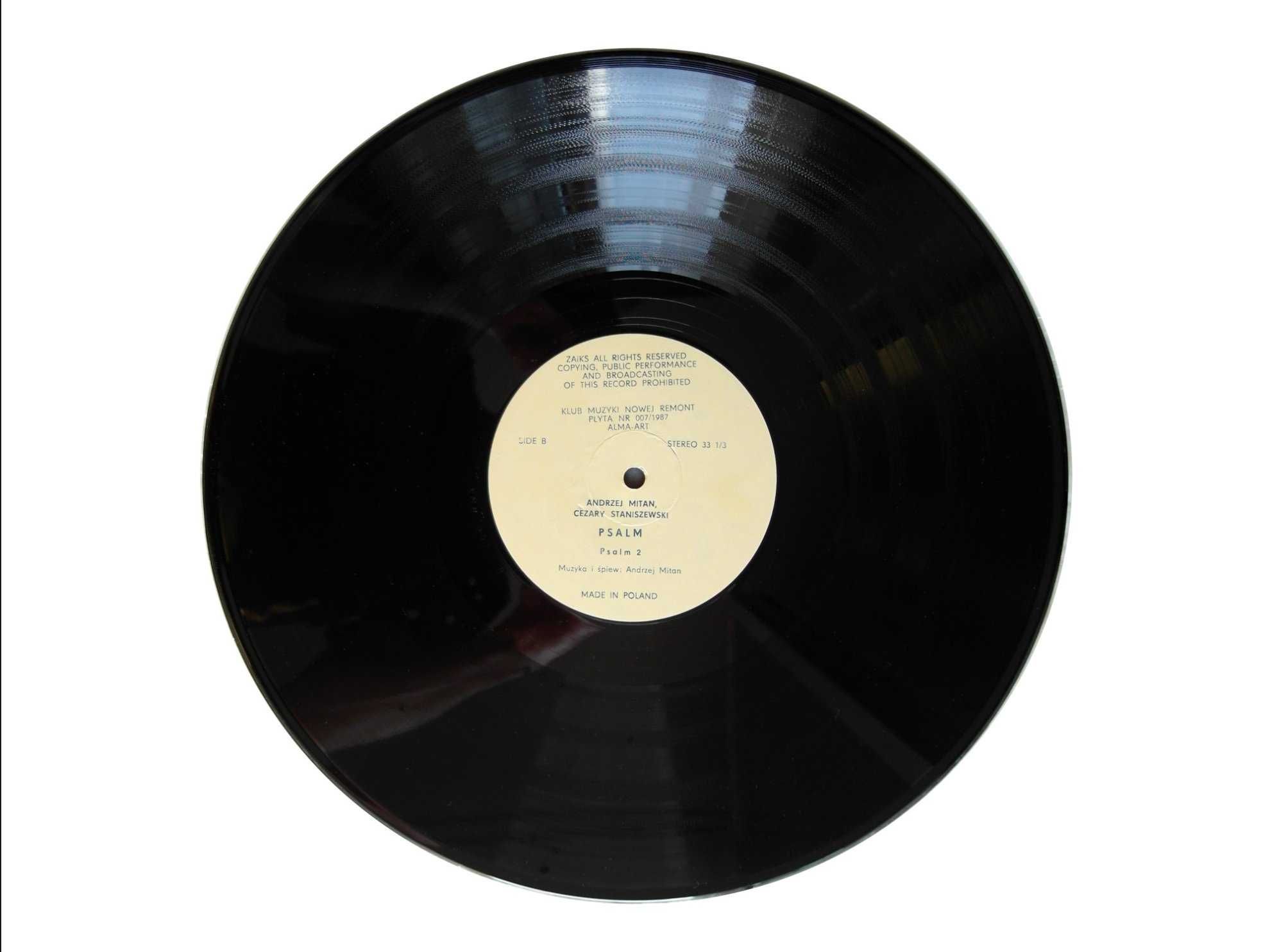 Alma-Art ~ ANDRZEJ MITAN Cezary Staniszewski PSALM winyl LP Alma Art
