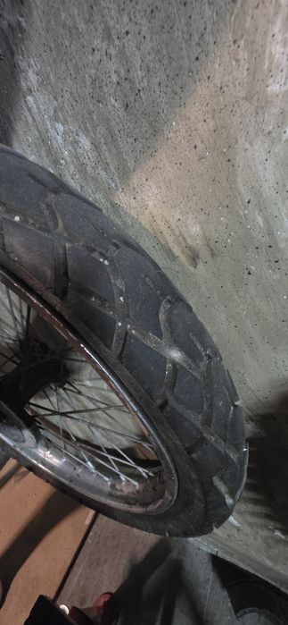4 jantes com pneus xt600 hoje e amanhã