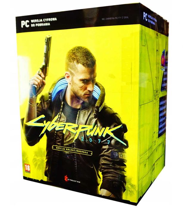 Cyberpunk 2077 PC  Wersja kolekcjonerska , nowa zapakowana.
