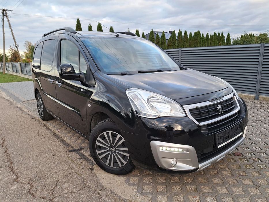 Peugeot Partner 1,6HDI, 100KM, po lifcie, ledy, klima, pdc, nowy rozrząd, oryg.lakier