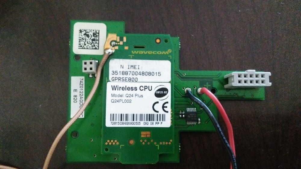 Placa wireless central alarme