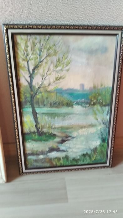 Картина древняя Известного Украинского художника Ботнар 89 г