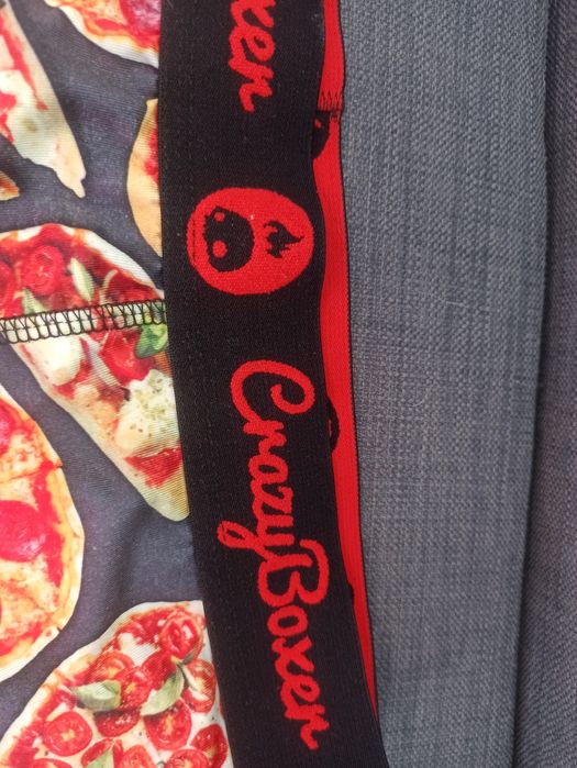 Bokserki Crazy Boxers w pizzę