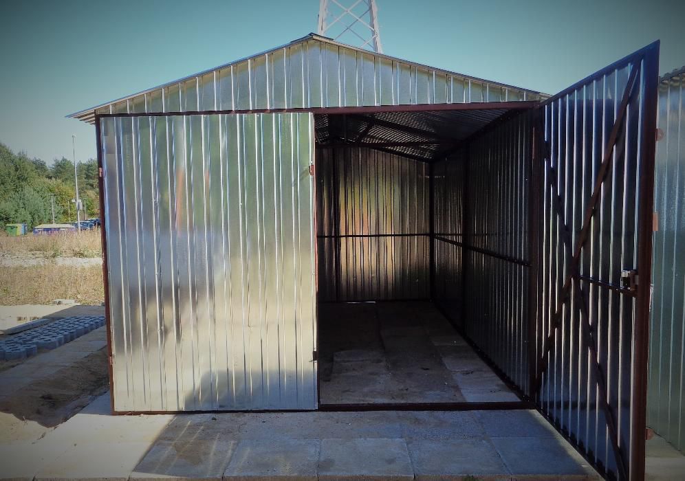 GARAŻ blaszany GARAŻE blaszane Blaszaki Blaszak SZYBKIE TERMINY raty