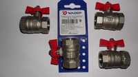 Zawory WADEP W-W wzmocnione  3/4" z motylkiem szt-4