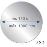 Tesoura Circular Manual para aço até 1.0 mm