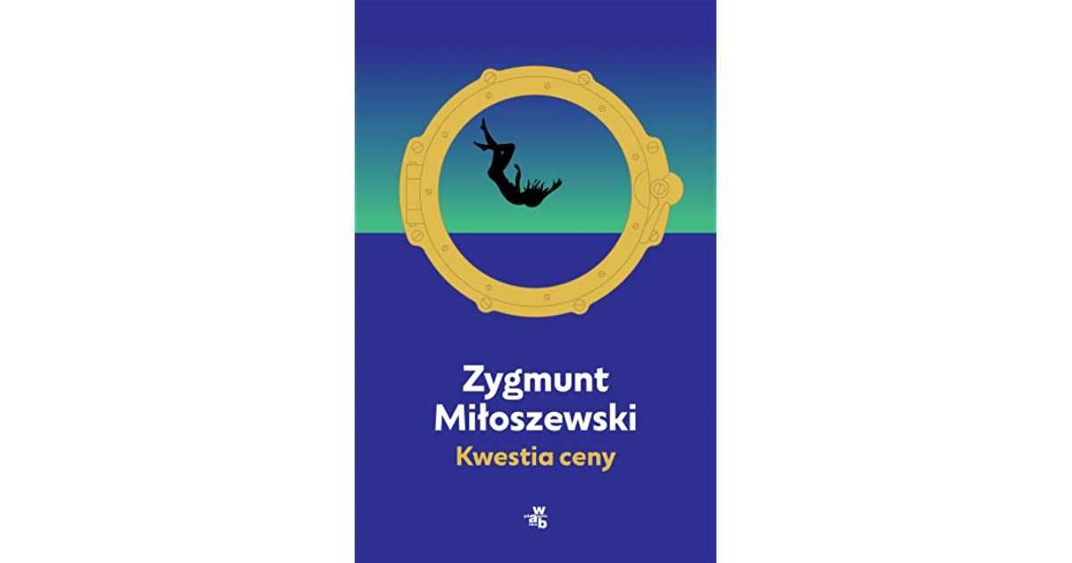 Zygmunt Miłoszewski KWESTIA CENY Stan JAK NOWA !!! + GRATIS !!!