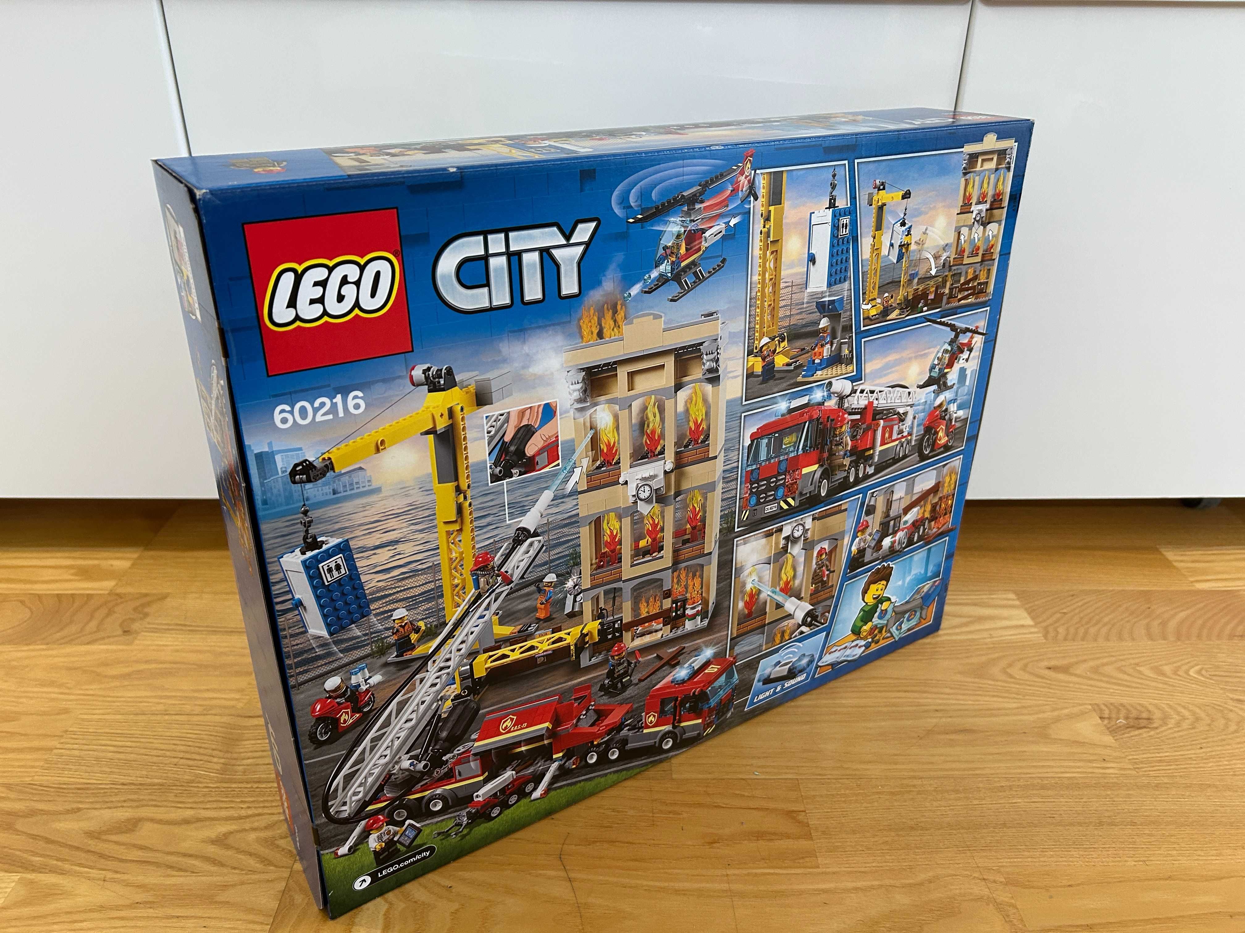 LEGO City 60216 - Straż pożarna w śródmieściu Nowe (Łączany-Oświęcim)