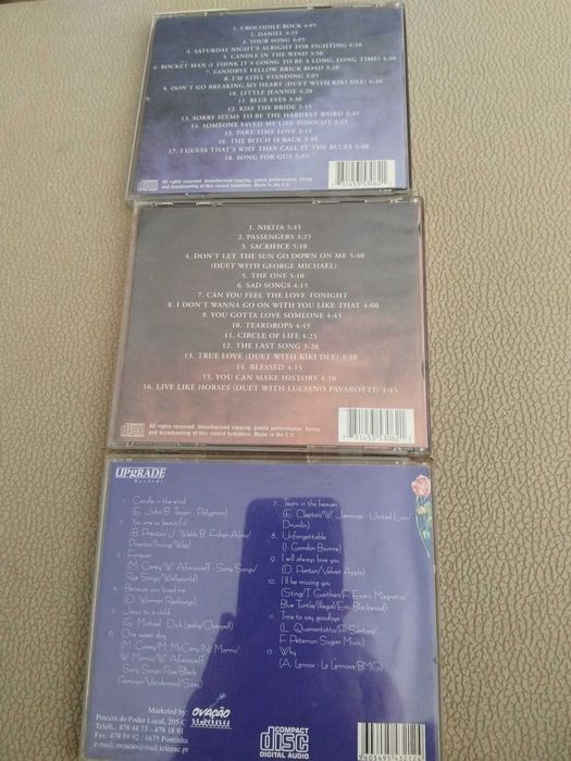 3 cds do Elton jonhn
