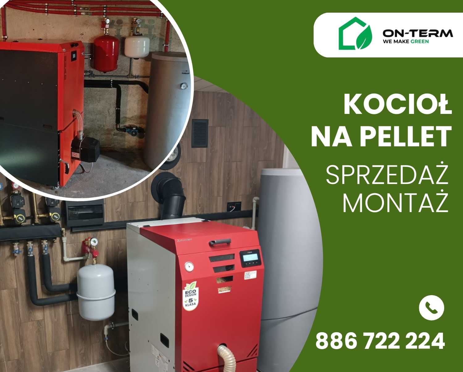 PIECE NA PELLET Defro Calori 8 - 36 kW kocioł na pellet Z MONTAŻEM