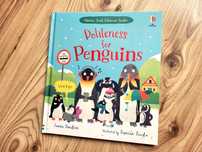 Politeness for Penguins Usborne Good Behaviour Guide kod QR czytanka