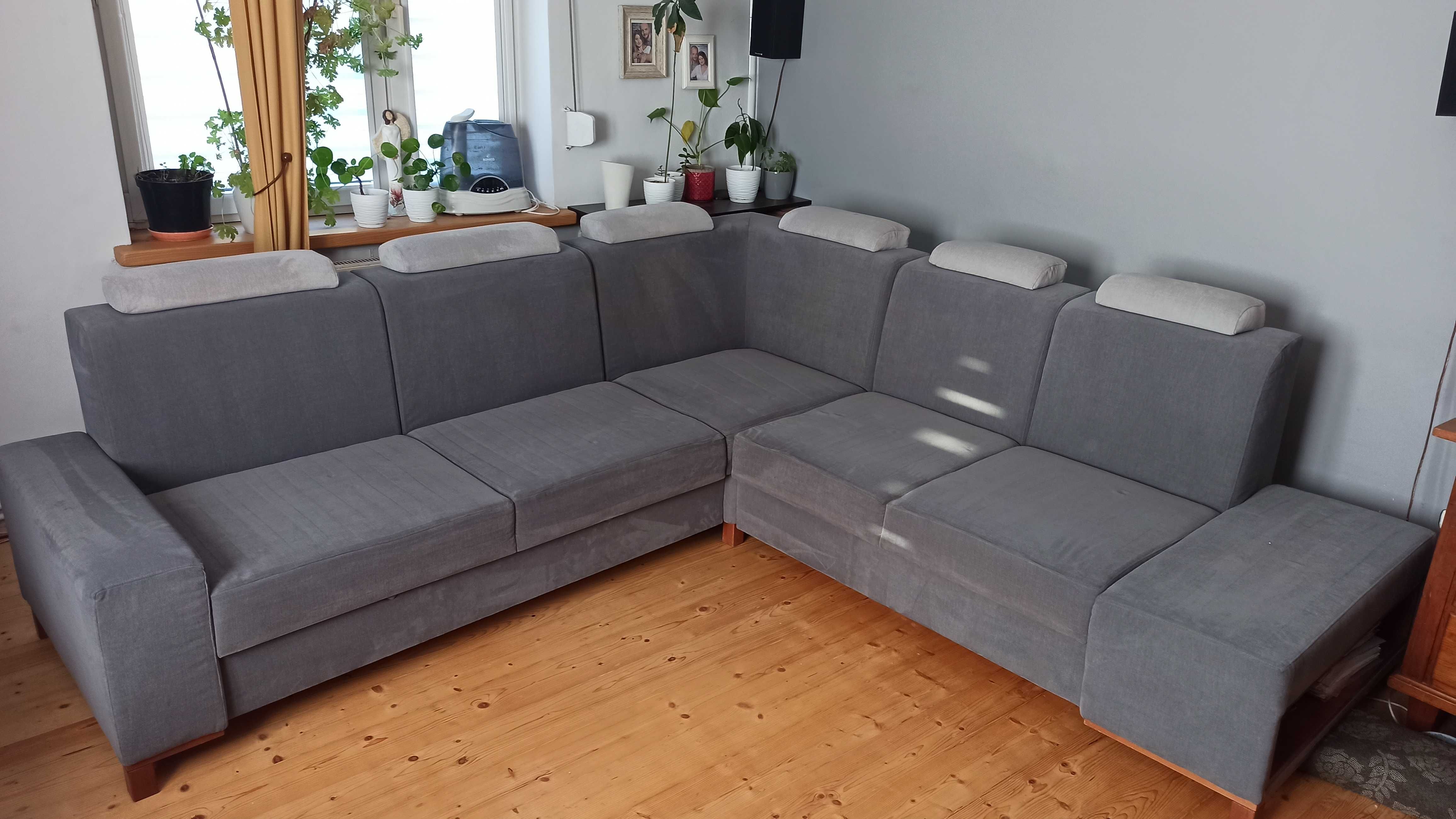 Klasa premium narożnik Unimebel 250x250 funkcja spania - rogówka sofa