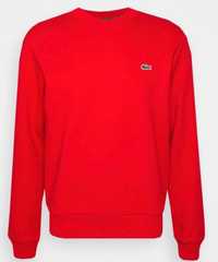 Lacoste sweter czerwony