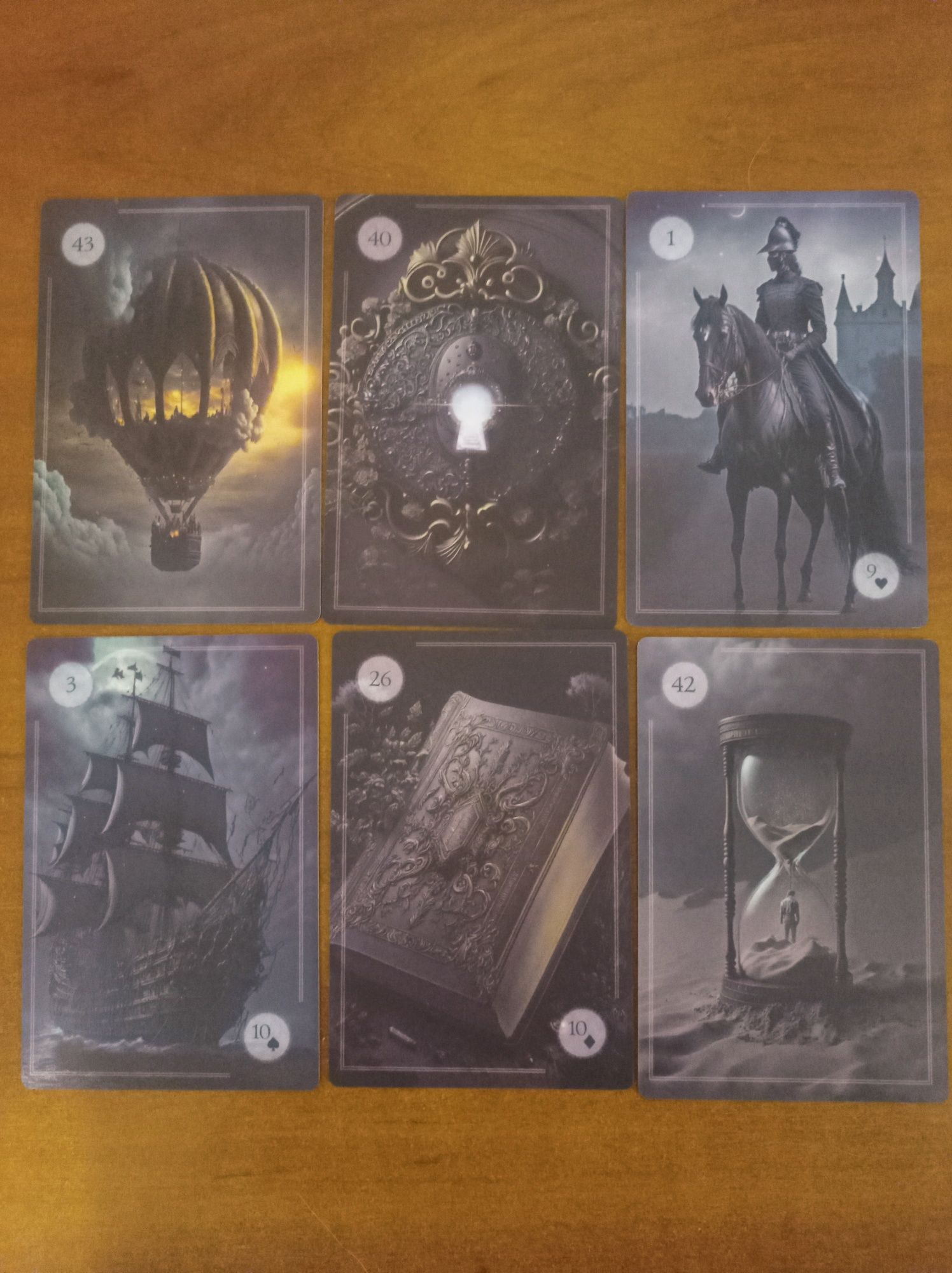 Karty Lenormand Gotycki