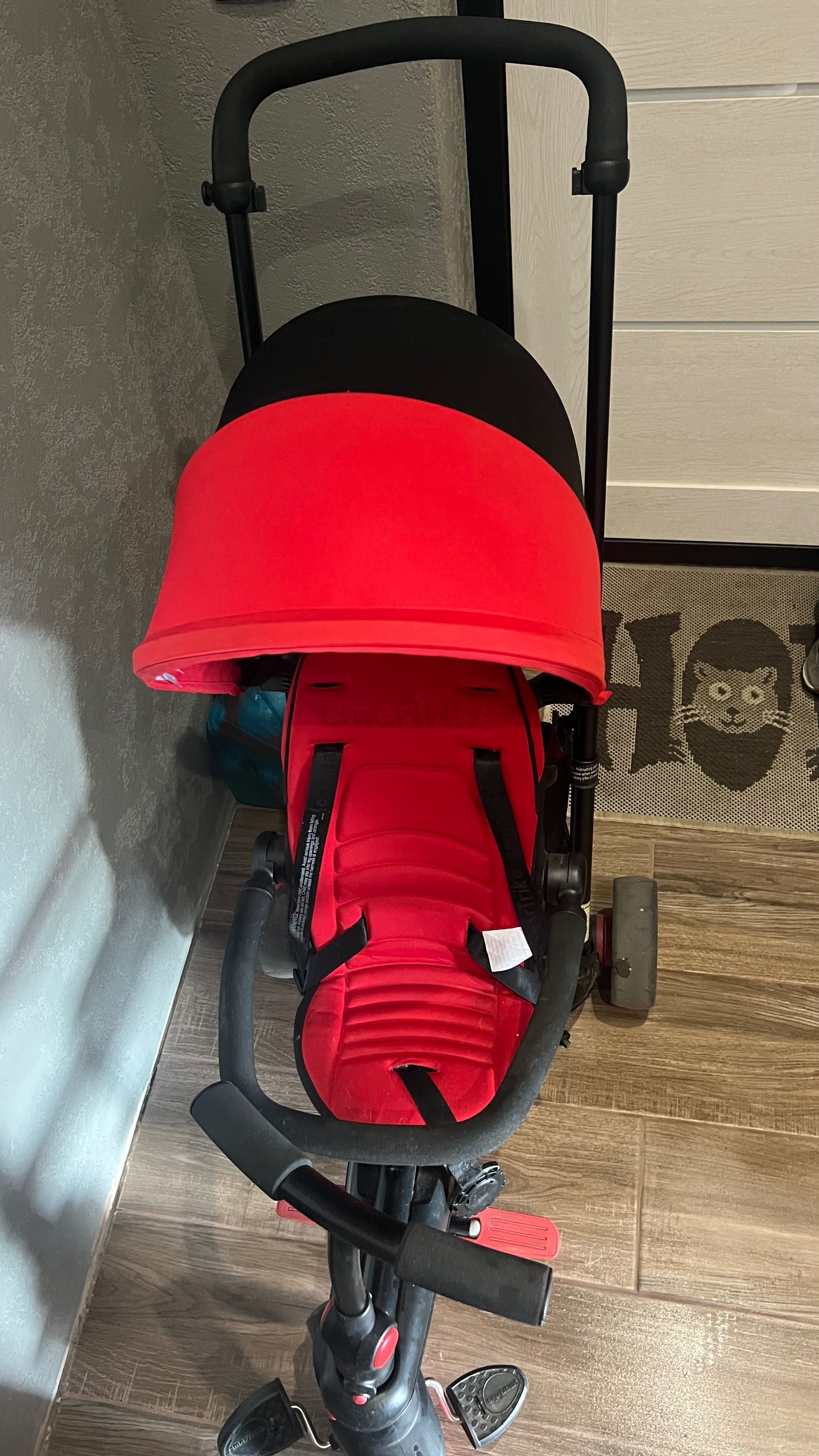 Велосипед дитячий з батьківською ручкою smart trike 8в1