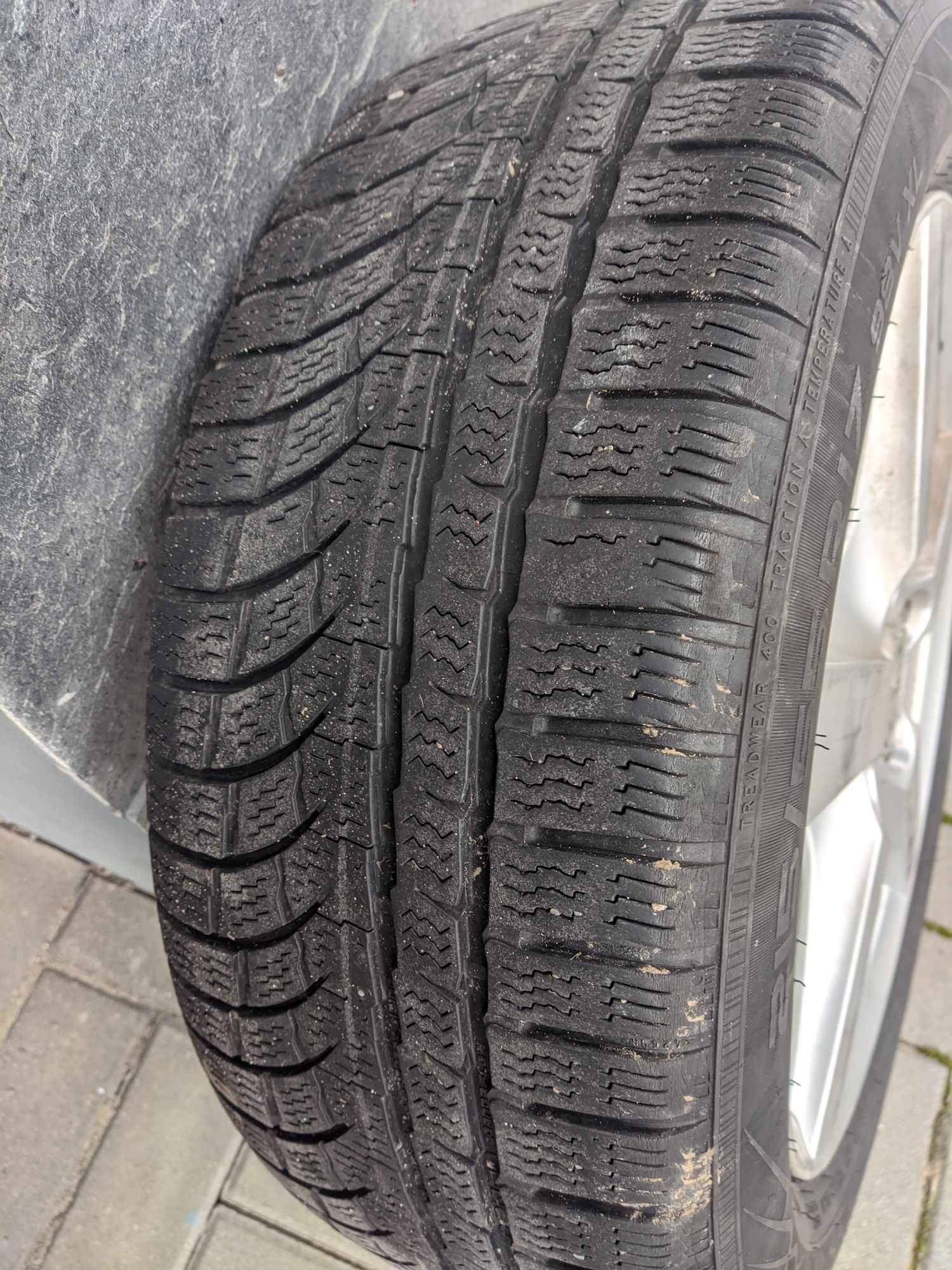 Koła 17" - alufelgi Enzo 5x114,3 i opony zimowe Nokian 215/55 R17