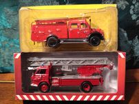 Altaya Fiat, пожарные Citroen, Magirus-deutz, Pegaso 1/43