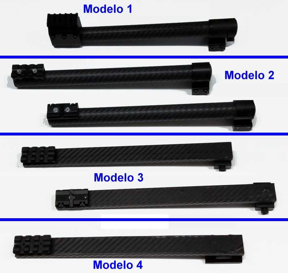 Extenção para Bipod com rail Picatinny