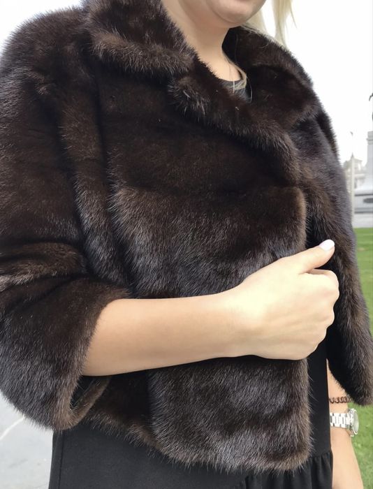 Норковый полушубок автоледи