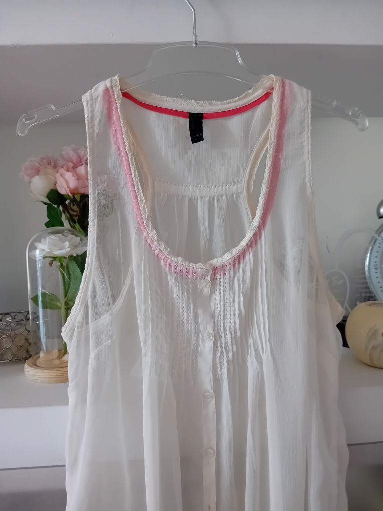 Vero moda zwiewna bluzka mgielka S/M