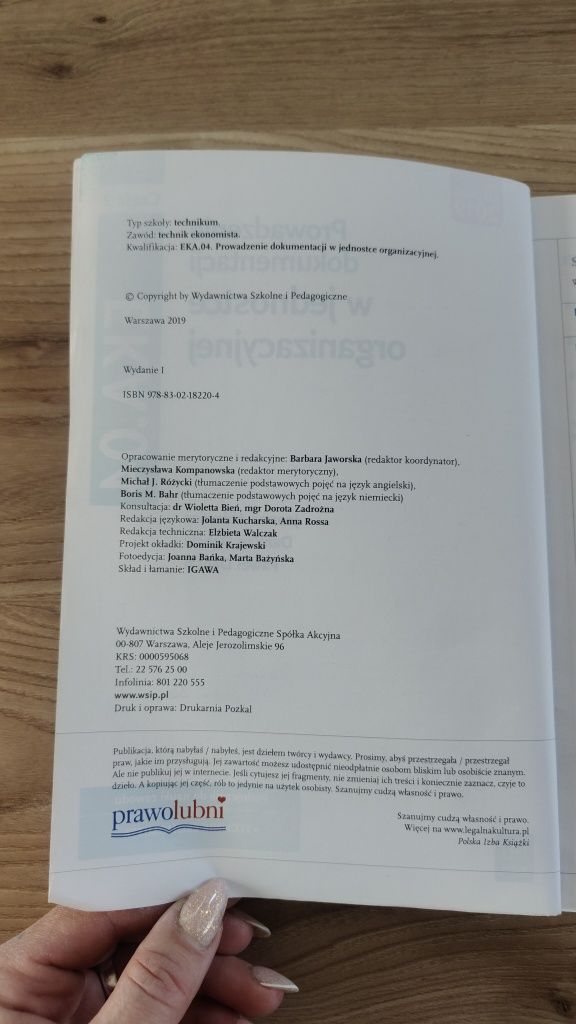 EKA.04 prowadzenie dokumentacji w jednostce organizacyjnej część 2