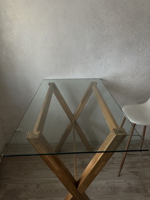 Стіл скляний JYSK барний