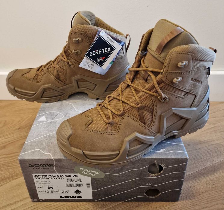 Buty damskie Lowa Zephyr MK2 GTX MID TF - Coyote OP rozm. 42 1/2