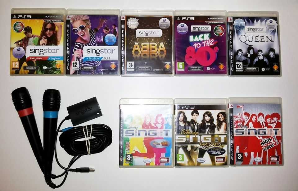 Playstation 3 - Jogos e Acessórios - Singstar - Karaoke Ps3